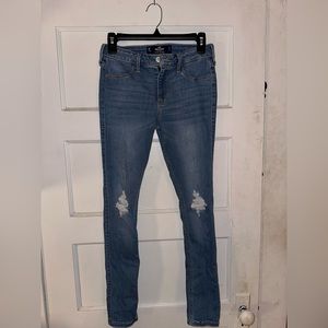 Hollister, mid rise jean leggings